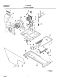 DRY MTR, BELT Diagram and Parts List for FLSE60RGS1  Frigidaire Washer Dryer Combo