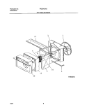 AIR HANDLING Diagram and Parts List for FAS224J2A2  Frigidaire Air Conditioner