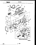 ICE MAKER AND INSTALLATION PARTS Diagram and Parts List for WRT21BGAD1  Frigidaire Refrigerator