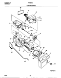CONTAINER / DRIVE Diagram and Parts List for FRT26XGCB2  Frigidaire Refrigerator