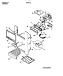 I & W DISPENSER (DOOR) Diagram and Parts List for FRS22VSBD0  Frigidaire Refrigerator