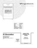 COVER Diagram and Parts List for CGGF3042KFE  Frigidaire Range
