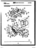 Part Location Diagram of 5303207454 Frigidaire PANEL