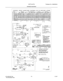 WIRING DIAGRAM Diagram and Parts List for GCET1031FS0  Frigidaire Washer Dryer Combo