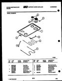 Part Location Diagram of 5308015919 Frigidaire PANEL, TOP WHEAT