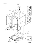 Part Location Diagram of 154405802 Frigidaire Top