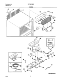 SYSTEM Diagram and Parts List for FRT18KC3BW0  Frigidaire Refrigerator