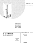 COVER Diagram and Parts List for F22CW13  Frigidaire Freezer