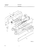BACKGUARD Diagram and Parts List for MEF305PBWM  Uni Range