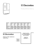 COVER Diagram and Parts List for EW28BS71IB3  Electrolux Refrigerator
