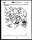 BODY PARTS Diagram and Parts List for 31-2759-23-01  Tappan Range