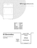 COVER Diagram and Parts List for FEFL64DSC  Frigidaire Range
