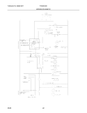 WIRING SCHEMATIC Diagram and Parts List for PHS69EJSS1  Frigidaire Refrigerator