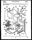 BODY PARTS Diagram and Parts List for 11-2969-00-05  Tappan Wall Oven