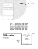 COVER Diagram and Parts List for FGF337EBC  Frigidaire Range