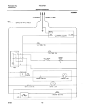 WIRING SCHEMATIC Diagram and Parts List for FRT21FR6AB3  Frigidaire Refrigerator