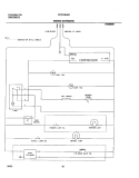 WIRING SCHEMATIC Diagram and Parts List for FRT21BH8CQ0  Frigidaire Refrigerator