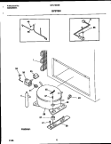SYSTEM Diagram and Parts List for MFC13M6BW1  Frigidaire Freezer