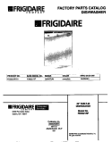 COVER Diagram and Parts List for FDB221RFR1  Frigidaire Dishwasher