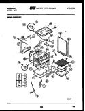 BODY PARTS Diagram and Parts List for GPG39WNW1  Frigidaire Range
