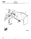 CONTROL PARTS Diagram and Parts List for WAL123Y1A2  Frigidaire Air Conditioner