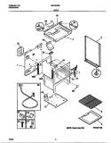 BODY Diagram and Parts List for MGF324SEWA  Frigidaire Range
