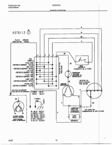 Wiring Diagram Diagram and Parts List for 5060009  Frigidaire Air Conditioner