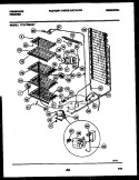 SYSTEM AND ELECTRICAL PARTS Diagram and Parts List for FFU17M6AW1  Frigidaire Freezer