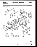 ICE MAKER AND INSTALLATION PARTS Diagram and Parts List for FPCE22VWFL2  Frigidaire Refrigerator