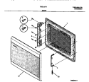 DOOR Diagram and Parts List for TMS137T1B2  Tappan Microwave
