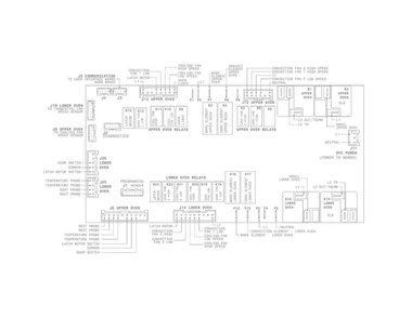 Wiring Diagram Diagram and Parts List for FPET3077RFA  Frigidaire Wall Oven