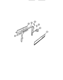 BACKGUARD Diagram and Parts List for CGC3M4DXD  Gibson Range