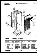 CABINET AND CONTROL PARTS Diagram and Parts List for DHC400F1  Kelvinator Dehumidifier