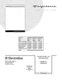 COVER Diagram and Parts List for FDBB944CB2  Frigidaire Dishwasher