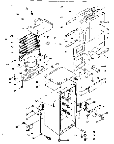 Replacement Parts Diagram and Parts List for 5648963600  Kenmore Refrigerator