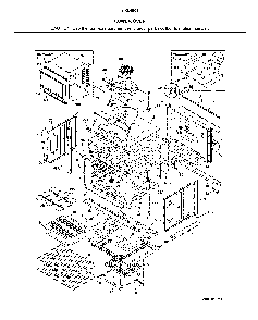 Lower oven Diagram and Parts List for 79049612318  Kenmore Microwave