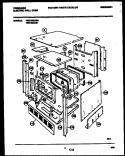 BODY PARTS Diagram and Parts List for FEB702CAS1  Frigidaire Wall Oven
