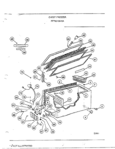 Part Location Diagram of 3017642 Frigidaire DISCONTINUED