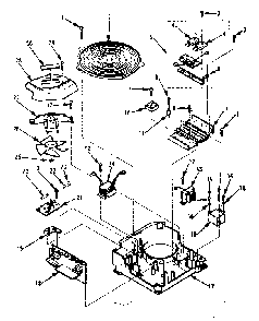 Part Location Diagram of 12941 Maytag Fan