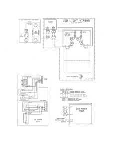 Wiring Diagram Diagram and Parts List for 25370319213  Kenmore Refrigerator