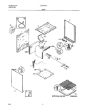 BODY Diagram and Parts List for FLF316WHSC  Frigidaire Range