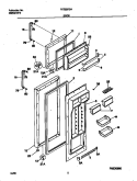 Part Location Diagram of 218626157 Frigidaire PANEL-Refrigerator DOOR