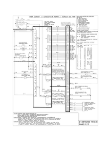 Wiring Diagram Diagram and Parts List for FFET3025LSB  Frigidaire Wall Oven