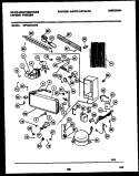 SYSTEM AND ELECTRICAL PARTS Diagram and Parts List for WFU20F5AW0  Frigidaire Freezer