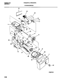 CONTAINER / DRIVE Diagram and Parts List for WRS22WRCD0  Frigidaire Refrigerator