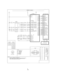 Wiring Diagram Diagram and Parts List for FGES3065PFC  Frigidaire Range