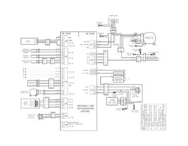 Wiring Schematic Diagram and Parts List for FPBG2277RF0  Frigidaire Refrigerator