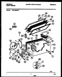 CHEST FREEZER PARTS Diagram and Parts List for MFC13M0BW0  Frigidaire Freezer