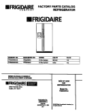 COVER Diagram and Parts List for FRS26WNCW5  Frigidaire Refrigerator