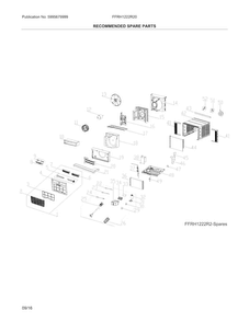 Part Location Diagram of 5304501071 Frigidaire EVAPORATOR